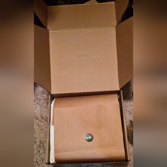 Brand New With Tags! Coach Bridget Flap Shoulder Bag Smooth Leather/Tan CDB05 - Picture 4 of 17